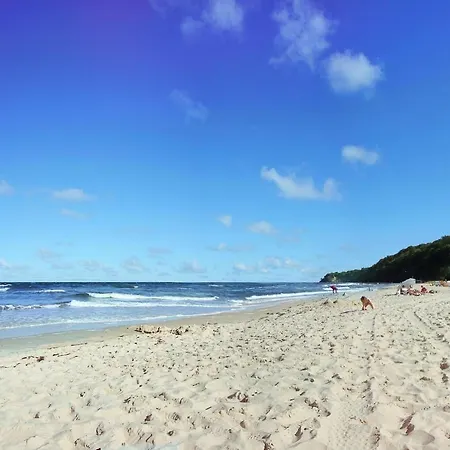 F-1069 Strandhaus Goehren Fewo 05 Strandnah, Gartennutzung Apartmán Goehren (Ruegen)