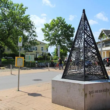 F-1069 Strandhaus Goehren Fewo 05 Strandnah, Gartennutzung *